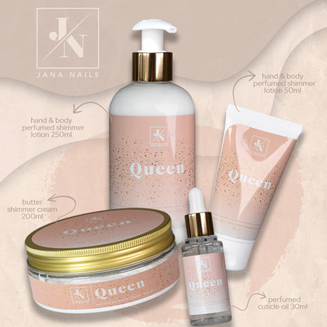 Queen Hand & Body Perfumed Shimmer Lotion - 50 ml