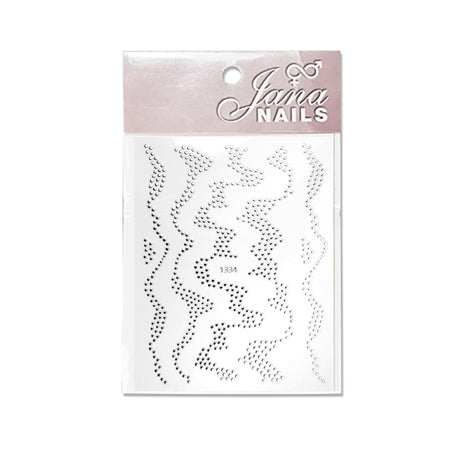 Flexi Stickers Silver dots