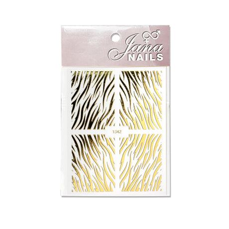 Flexi Stickers Gold Animal Print 03