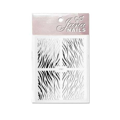 Flexi Stickers Silver Animal Print 03