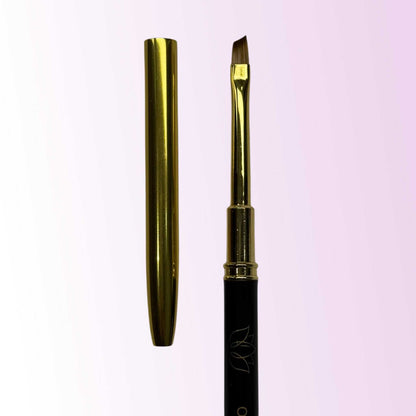Angled Brush Oblic French Ecole de l'Ongle