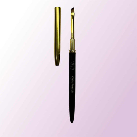 Angled Brush Oblic French Ecole de l'Ongle