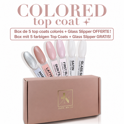 Satin Clear Top Coat - 10 ml