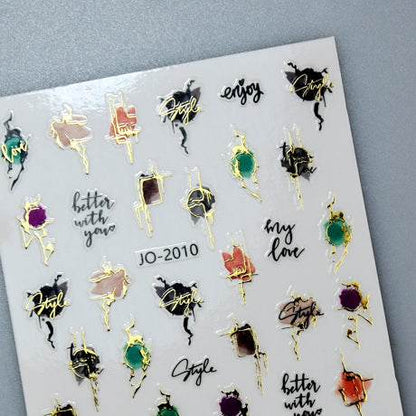 Flexi Stickers Abstract 02