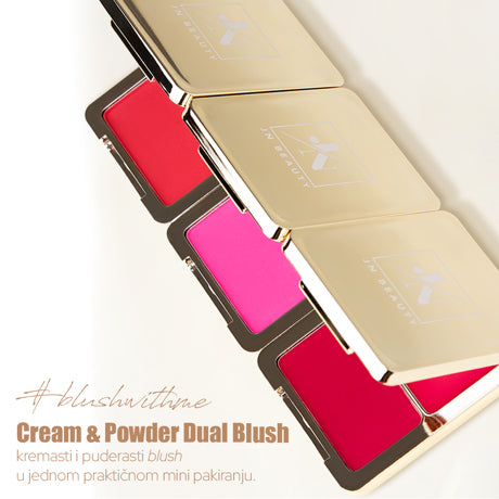 Peach N' Burn Cream & Powder Dual Blush 8 g