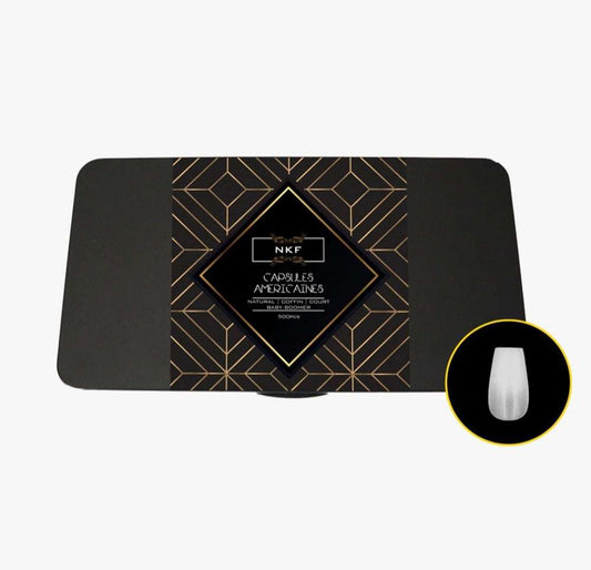 Babyboomer Natural Coffin Soft Gel Tips Box for Professional Nail Extension