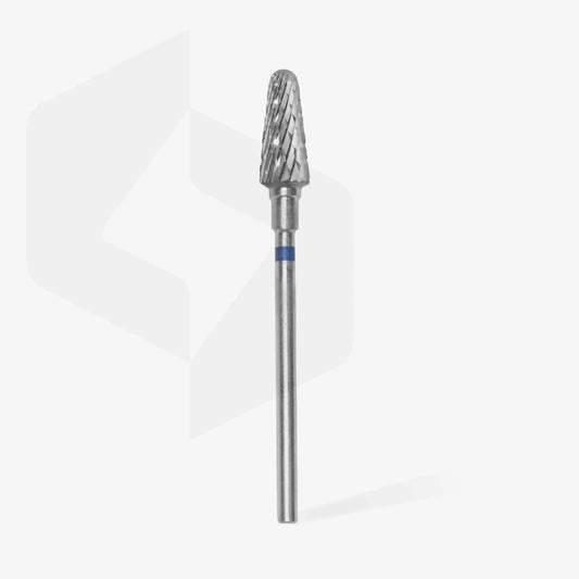 Staleks Carbide Frustum Blue 14 mm nail drill bit, professional quality.