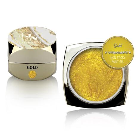 Non sticky paint gel - Gold - 5ml