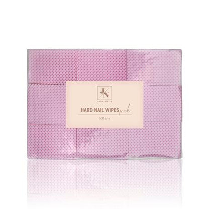 Hard Nail Wipes Pink for nail cleaning accessory.