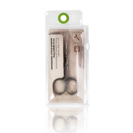 Ciseaux à cuticules Pro Long Curved - 21mm
