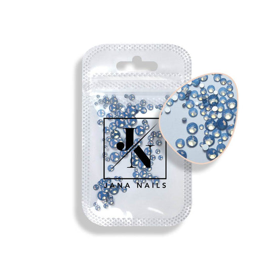 Opal Diamonds Mix Size 100 pces - Blue