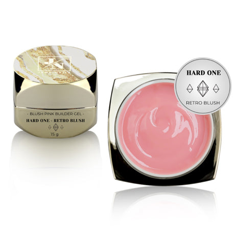 Hard One Builder Gel Retro Blush - 15 ml