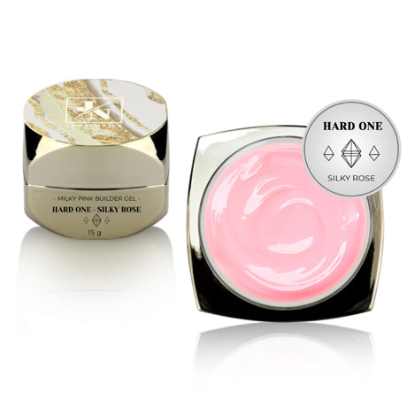 Hard One Builder Gel Silky Rose - 15 ml