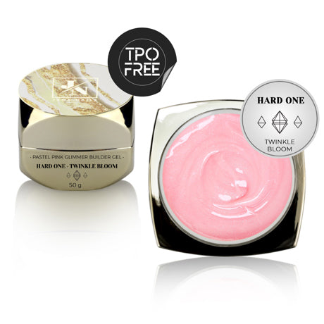 Hard One Builder Gel Twinkle Bloom - 15 ml