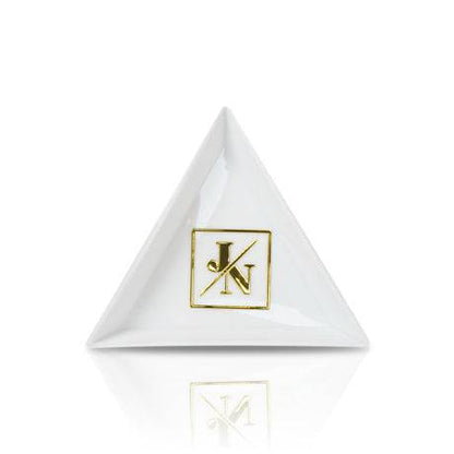 JN Mini Triangle Tray White