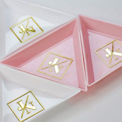 JN Mini Triangle Tray Pink