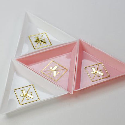 JN Mini Triangle Tray Pink