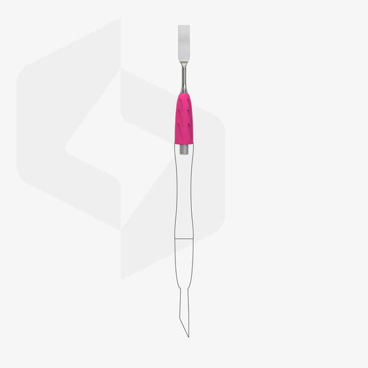 Staleks Combo working part - UNIQ 18 straight flat pusher