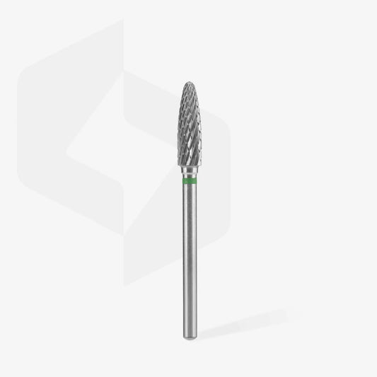Staleks Expert Carbide nail drill bit corn green