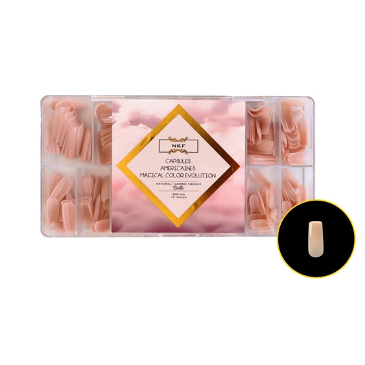 Magical Color Evolution Belle Natural Square Medium 300 pcs
