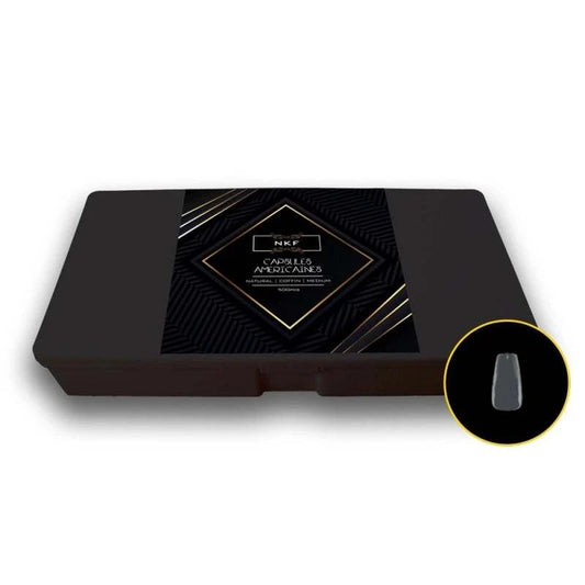 Natural Coffin Medium NKF - Soft Gel Tips