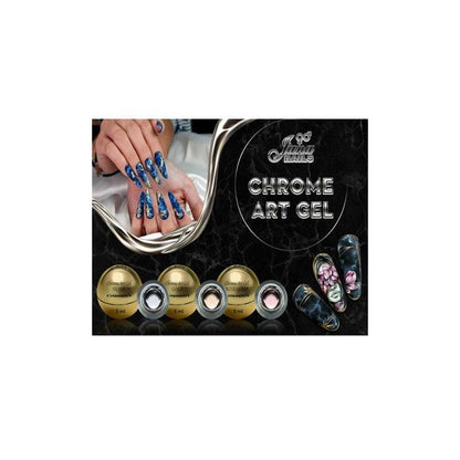 Chrome Art Gel Rose Gold