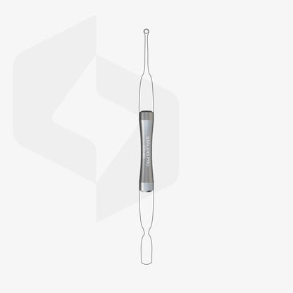 Staleks Combo - UNIQ 10 Grey Handle Pusher