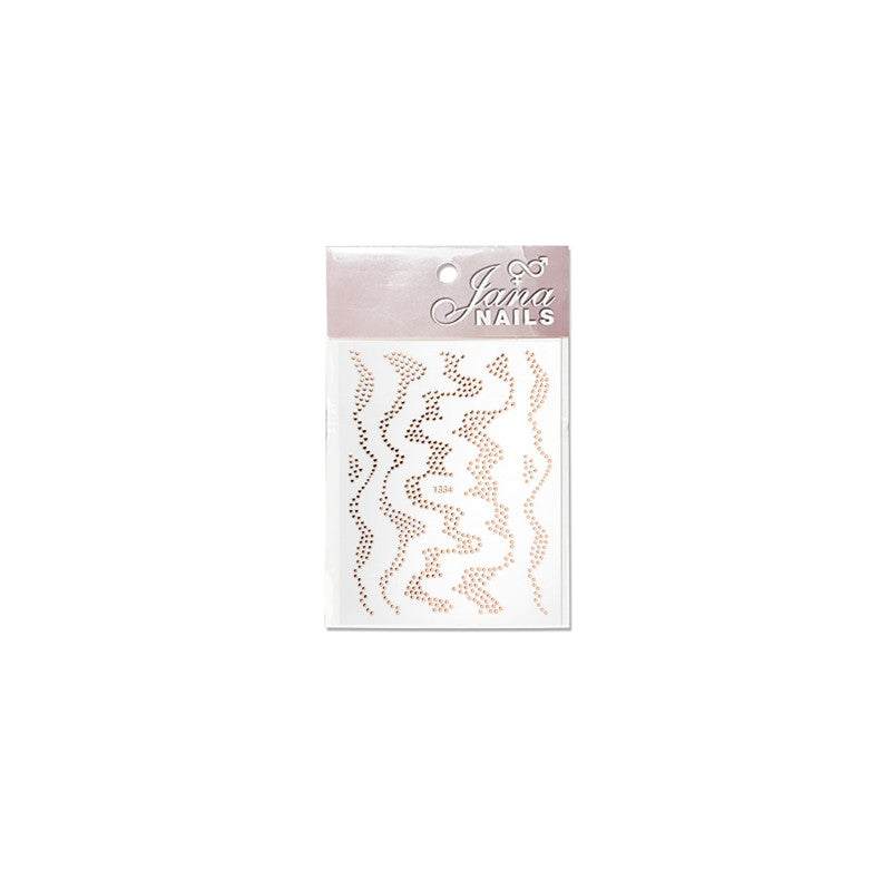 Flexi Stickers Rose Gold dots