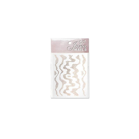 Flexi Stickers Rose Gold dots