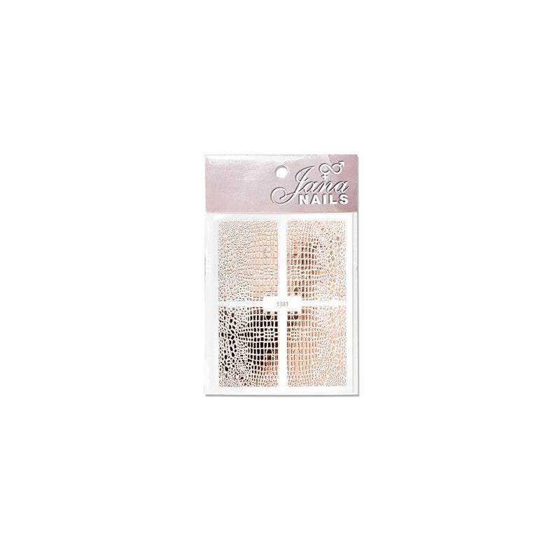 Flexi Stickers RoseGold Animal Print 01