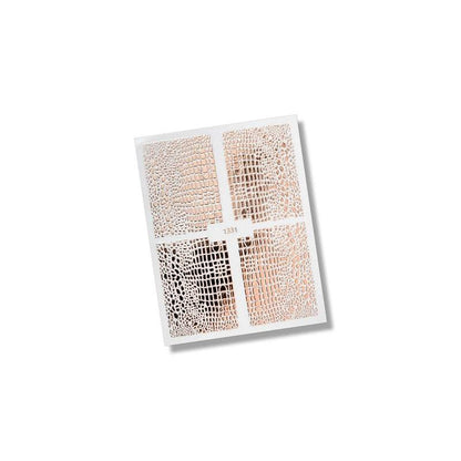 Flexi Stickers RoseGold Animal Print 01