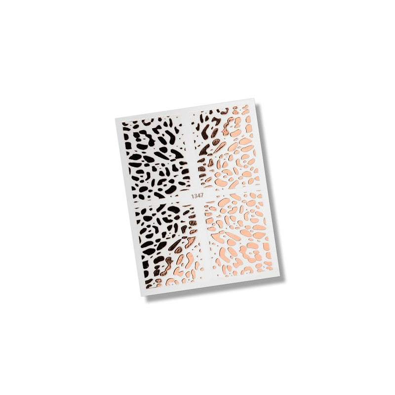 Flexi Stickers RoseGold Animal Print 06