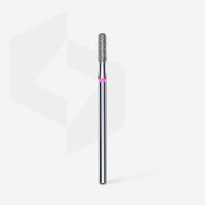 Staleks Diamond Rounded Cylinder Red 2,3 mm / 8 mm