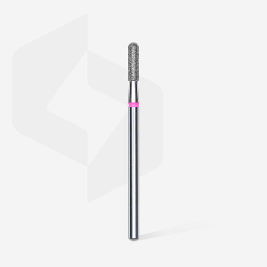 Staleks Diamond Rounded Cylinder Red 2,3 mm / 8 mm