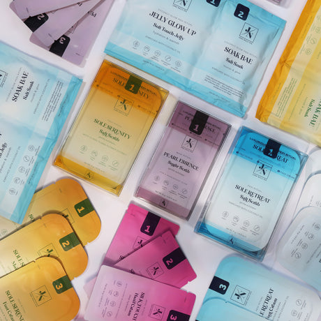 Coconut Glow - Jelly pedi ritual 2 x 50 g