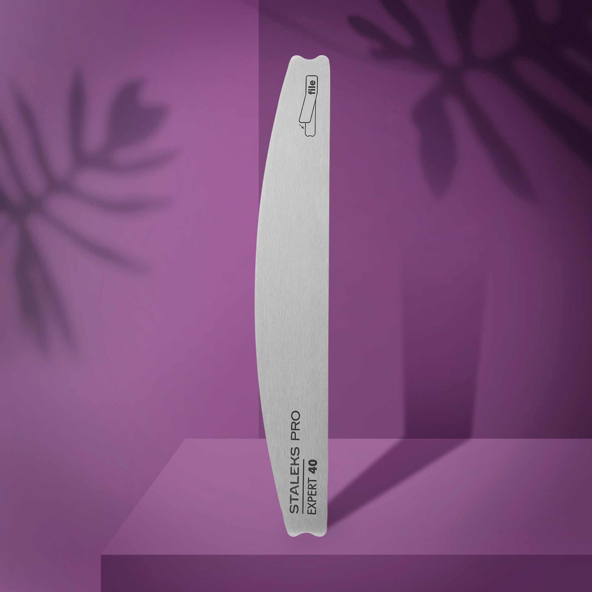 Staleks Expert Halfmoon Metal File MBE-40