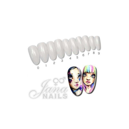 Nail Art Tips size 0-9 - 500 pces