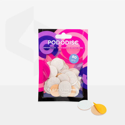 Staleks refill pads for pedicure disc PODODISC STALEKS PRO M 80 grit (50 pc)